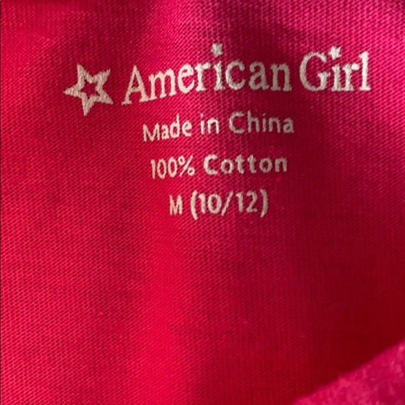 American Girl Flutter-Sleeve Tee 10/12 - Picture 4 of 5